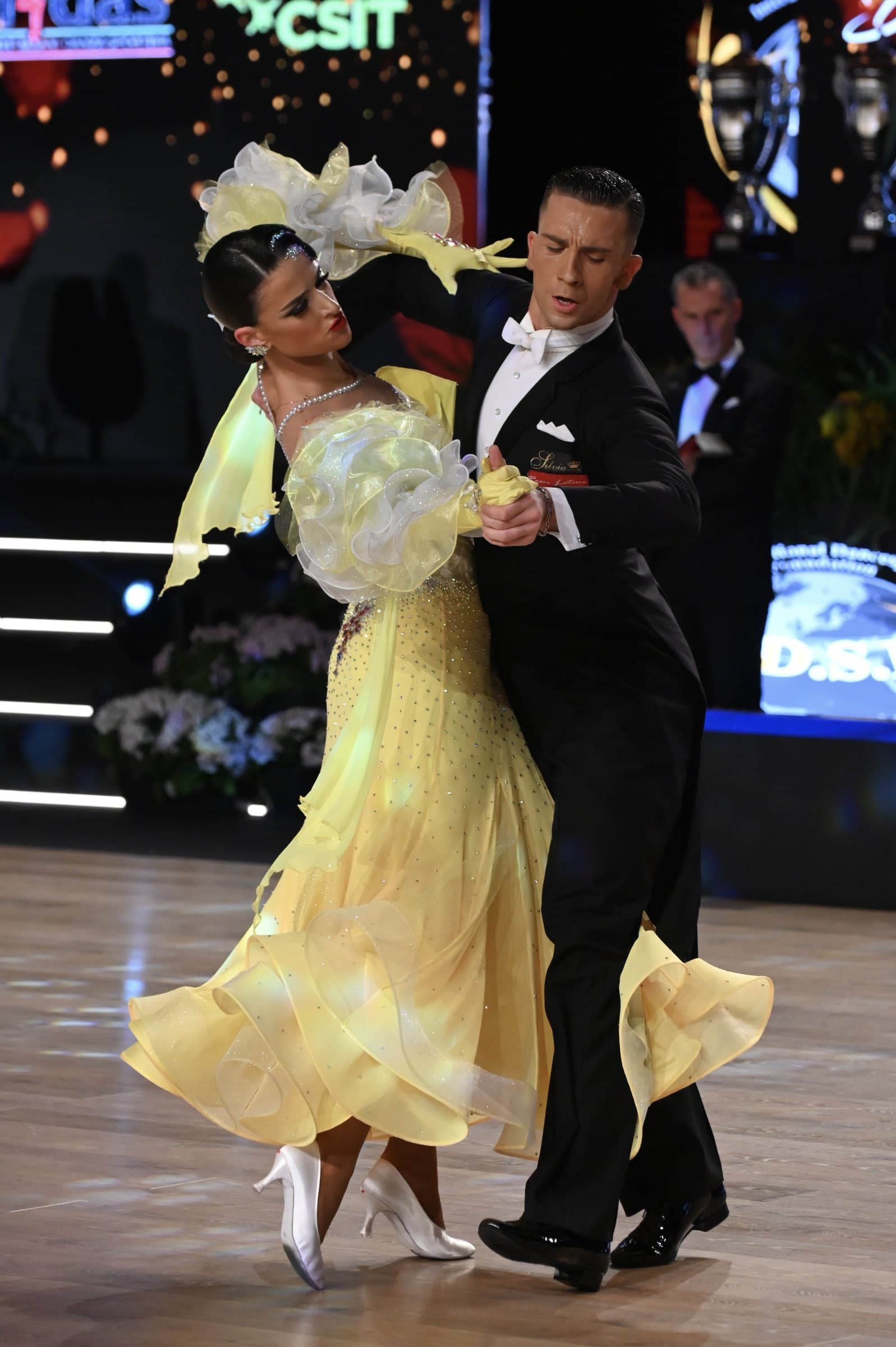 Oskar Hemmelmayr and Rozetta Kats dancing together