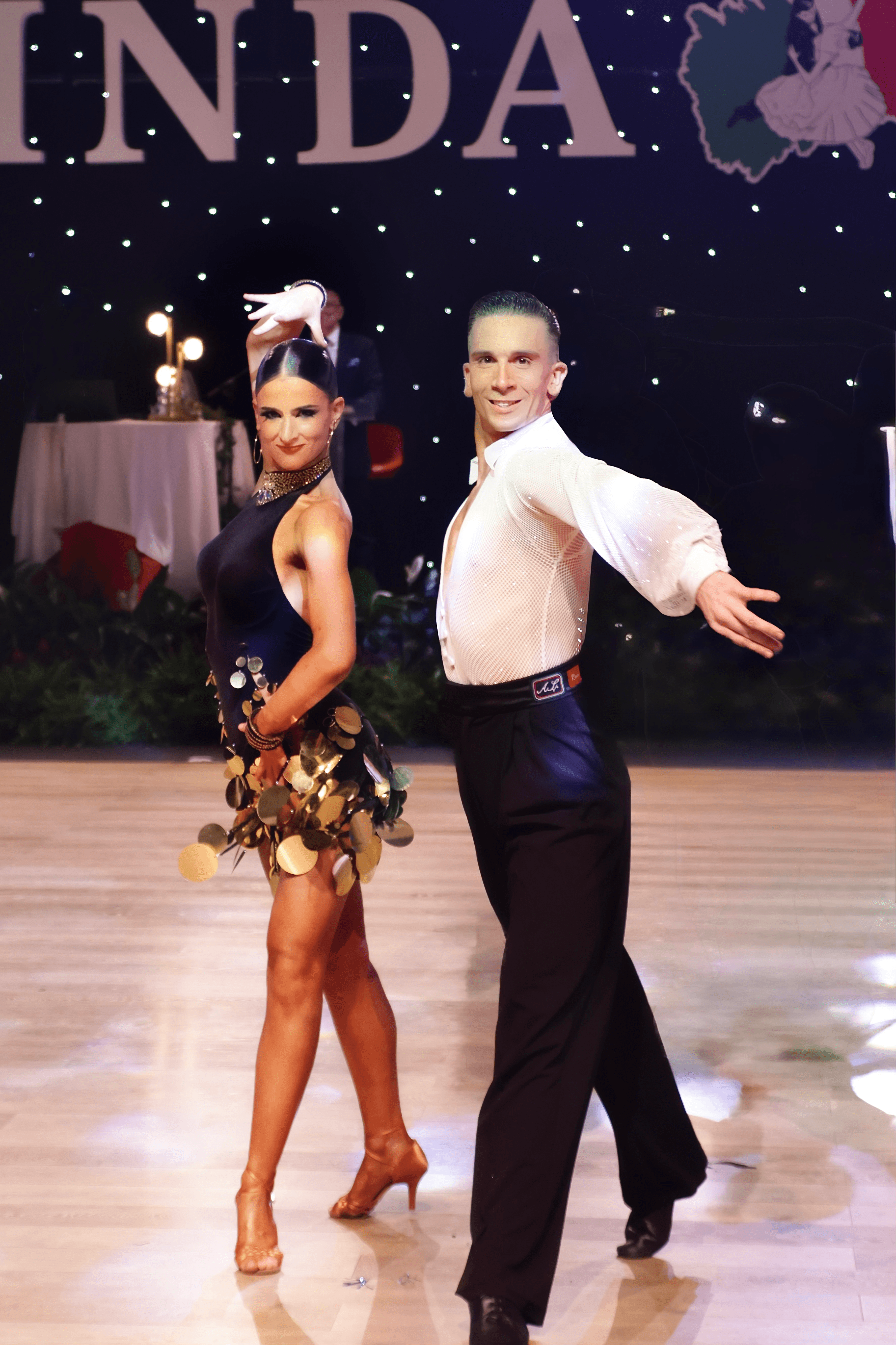 Oskar & Rozetta in elegant DanceSport attire