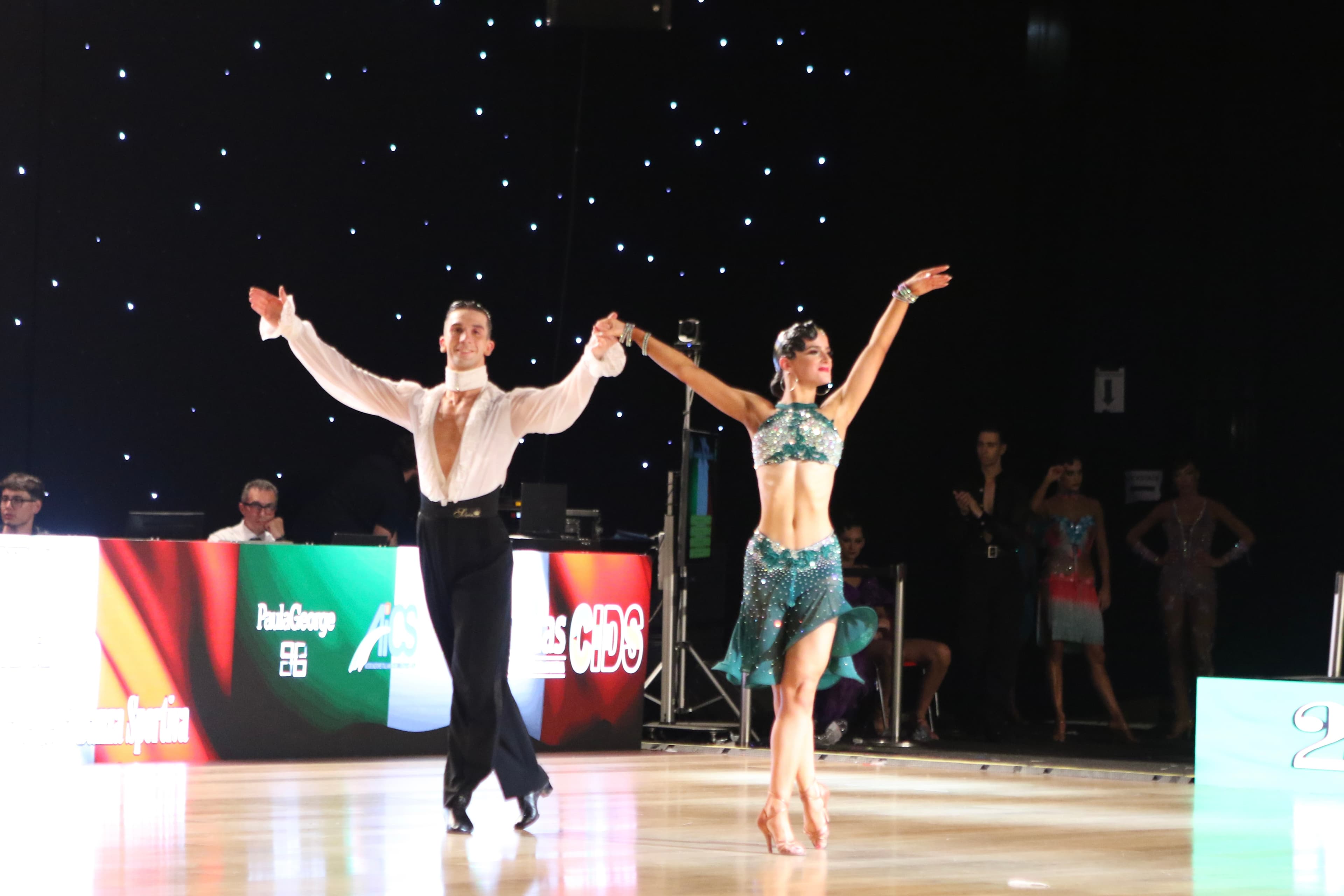 Elegant performance at gala event